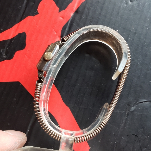 Vintage Bulova Military Dial Silver Manual Winding Watch Running Great - Picture 2 of 11